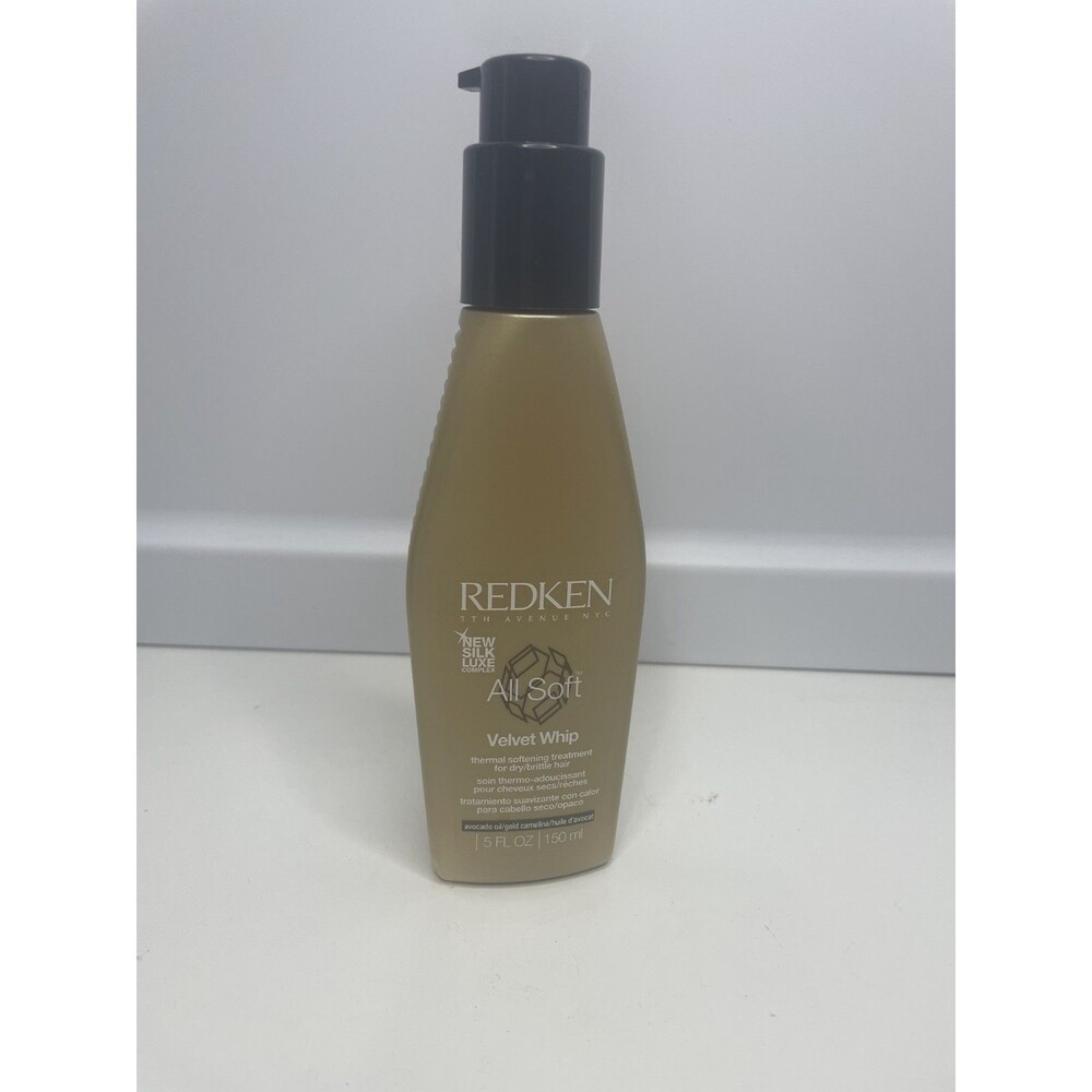 Redken All Soft Velvet Whip Thermal Softening Treatment Spray 5 fl oz